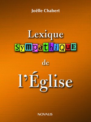 cover image of Lexique sympathique de l'Église